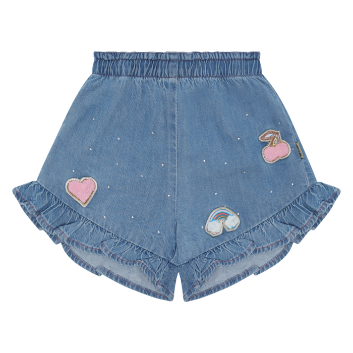 Hust & Claire - Short Jeans Sparkling - Denim