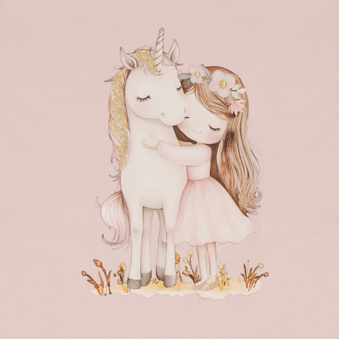 Hust and Claire - T-shirt met lange mouwen Alma Hugs - Hushed pink