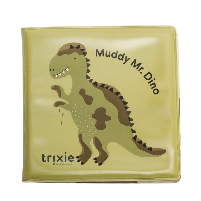 Trixie - Badboekje met veranderende kleuren - Mr. Dino is vies