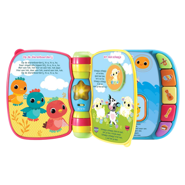 V-tech - Dierenvriendjes Liedjesboek Blauw