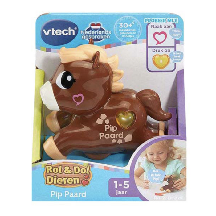 V-tech - Rol en dol dieren Pip Paard