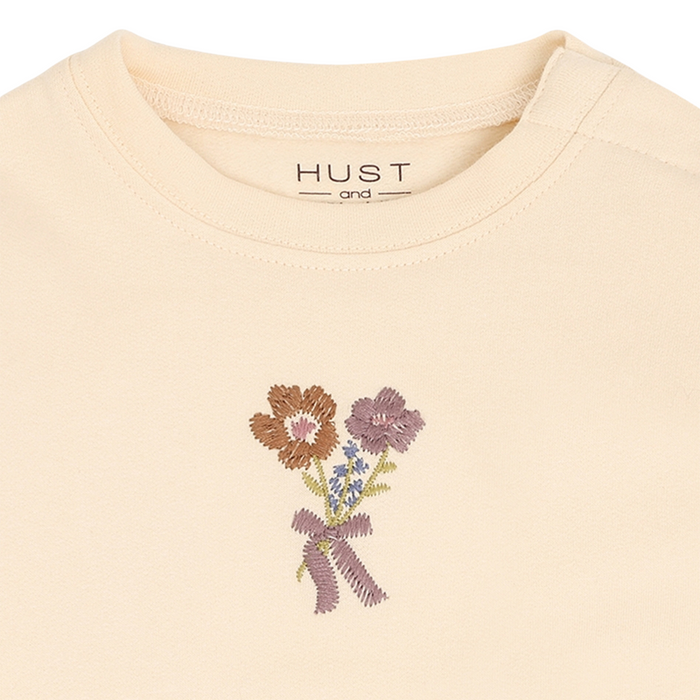 Hust and Claire - Sweater Sara Bouquet - Vanilla