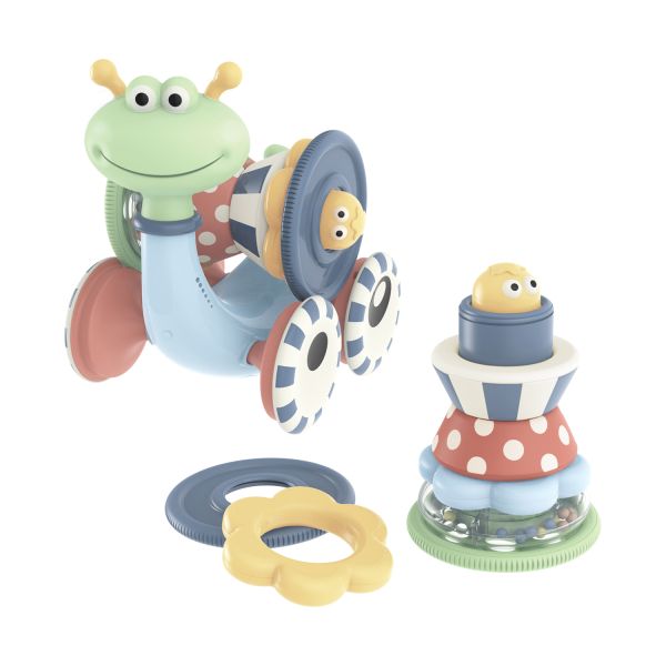 Yookidoo - Crawl N Go Snail - Pastel