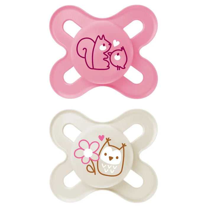 MAM - Start Silikon 0-2 pink