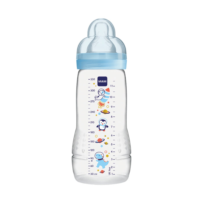 MAM - Easy Active Baby Bottle 330ml blue