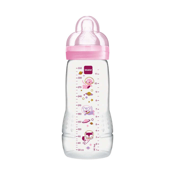 MAM - Easy Active Baby Bottle 330ml pink