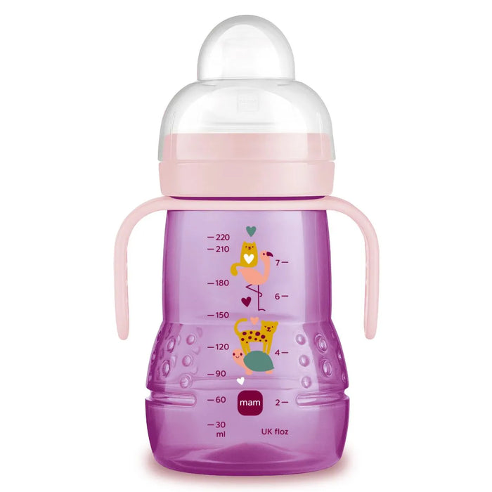 MAM - Trainer+ 220 ml pink Better together