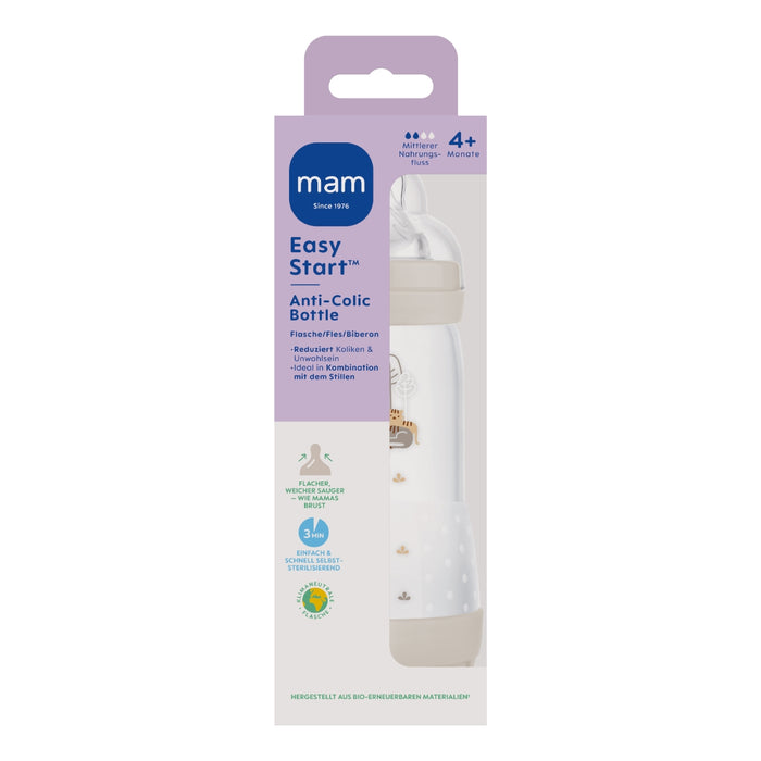 MAM - Easy Start Baby Bottle 320ml mat uni