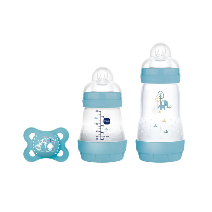 MAM - Easy Start Baby Bottle Starter Set S blue