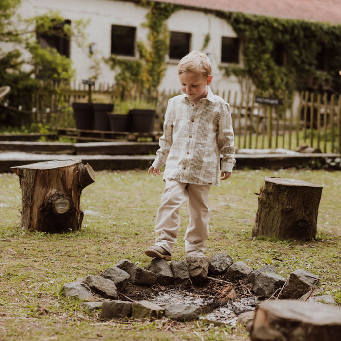 Gymp - Trousers Owen - Beige