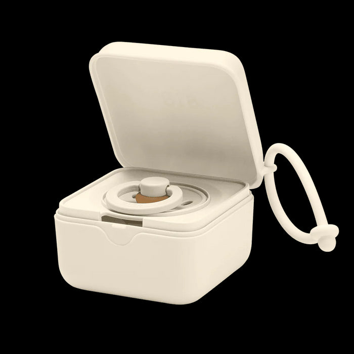 BIBS - PACIFIER BOX - vanilla