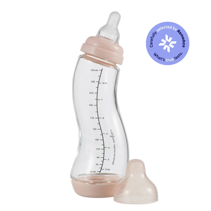 Difrax - Fles S-Natural Glas - Blossom - 250ML