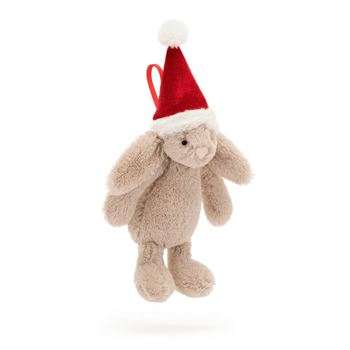 Jellycat - Bashful Christmas Bunny Decoration