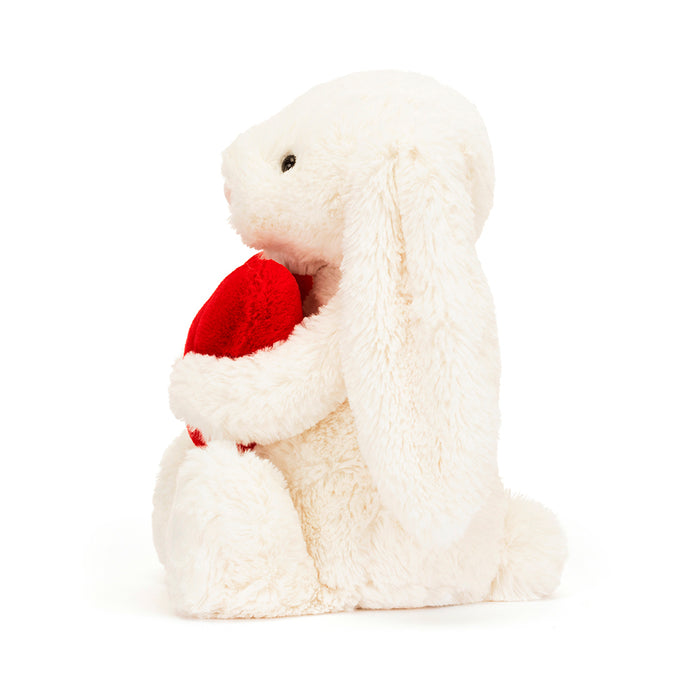 Jellycat - Bashful Red Love Heart Bunny Original