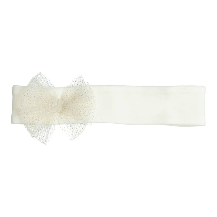 Gymp - Headband Aerodoux - Off White - Gold