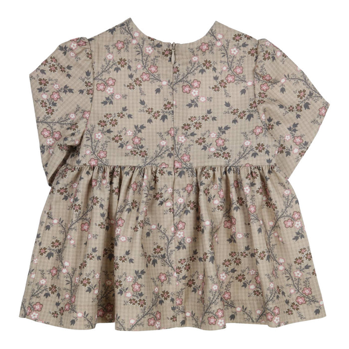 Gymp - Dress Lona - Beige - Rose