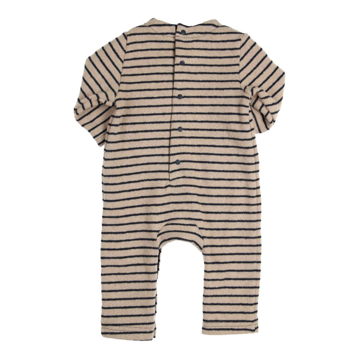 Gymp - Babypakje zonder voetjes Lander - Beige Navy