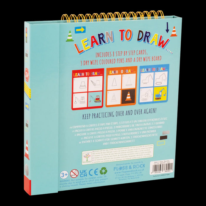 Floss & Rock - Construction Learn to Draw