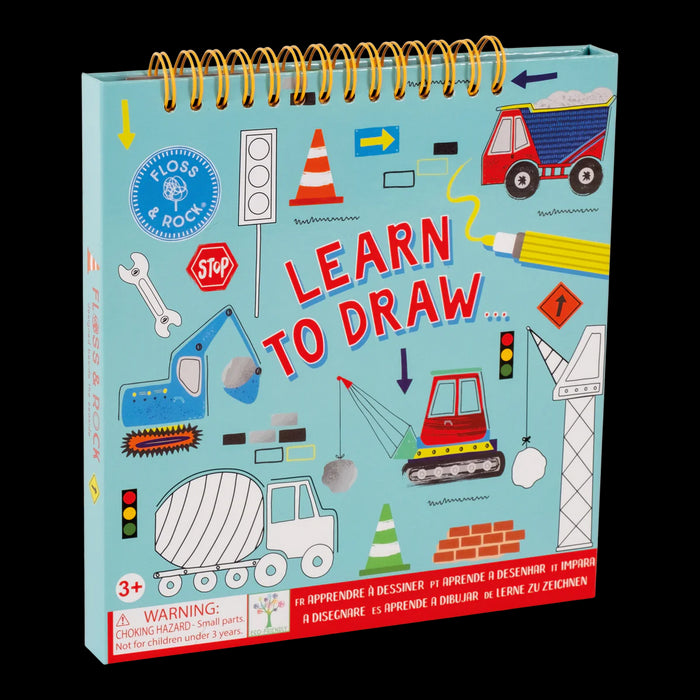 Floss & Rock - Construction Learn to Draw