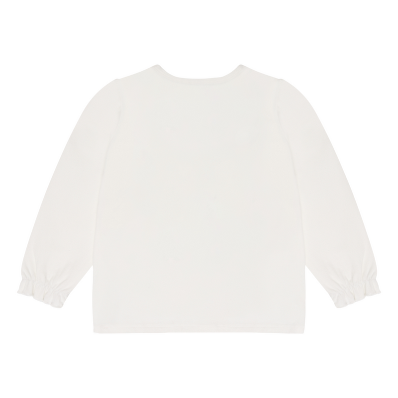 Hust and Claire - T-shirt met lange mouwen Alma Swirl - Ivory