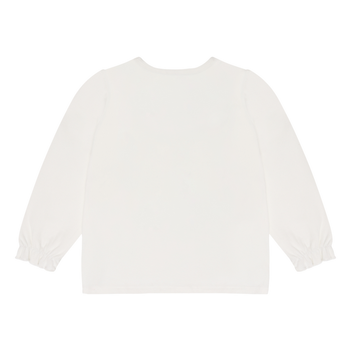 Hust and Claire - T-shirt met lange mouwen Alma Swirl - Ivory