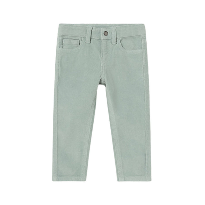 Mayoral - Basic slim fit cord trousers - Opal