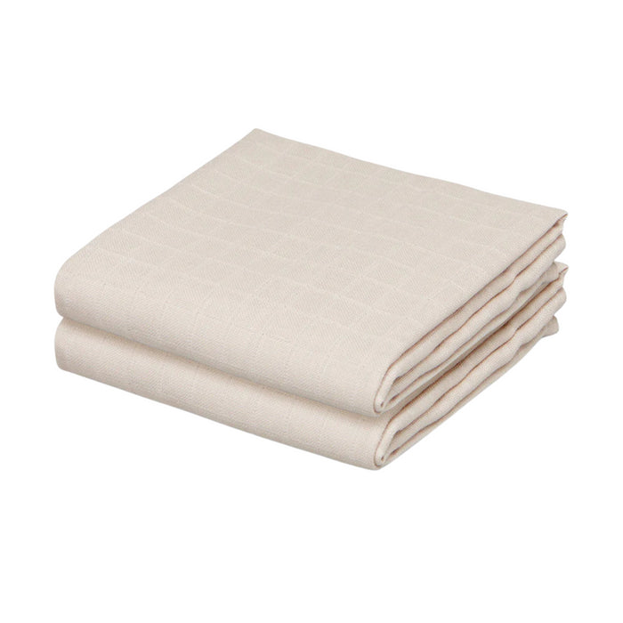 Camcam - Muslin Cloth, 2-Pack - GOTS Almond