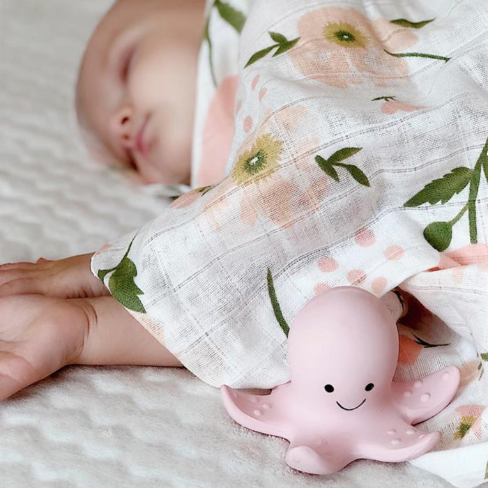 Tikiri - Mijn Eerste Oceaandiertje met belletje/Octopus 6cm