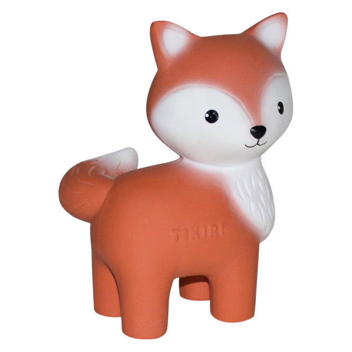 Tikiri - Mijn eerste bosdiertje met belletje - Vos 12cm