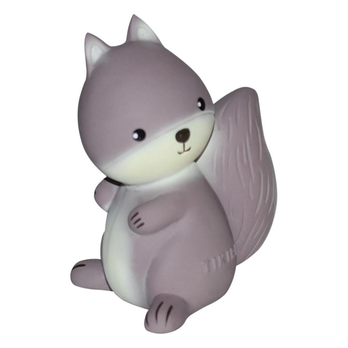 Tikiri - Mijn eerste bosdiertje met belletje/Eekhoorn 11cm