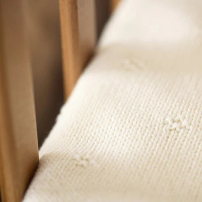 Jollein - Deken Wieg 75x100cm Cosy Knit Ivory
