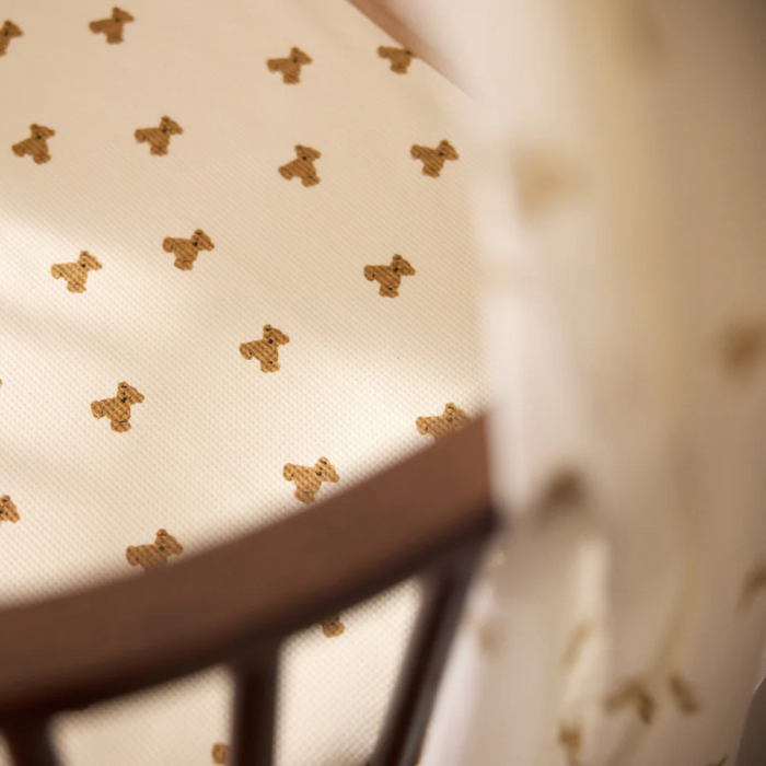 Jollein - Deken Wieg 75x100cm Mini Teddy Bear Little Waffle (TOG 1.0)