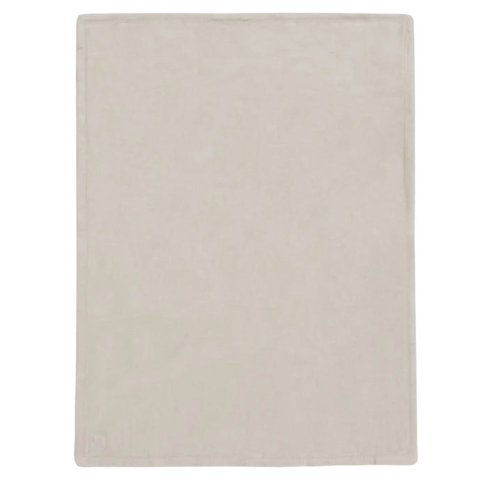 Jollein - Deken Wieg 75x100cm Box Knit Warm Sand//Velvet GOTS  (TOG 1,5)