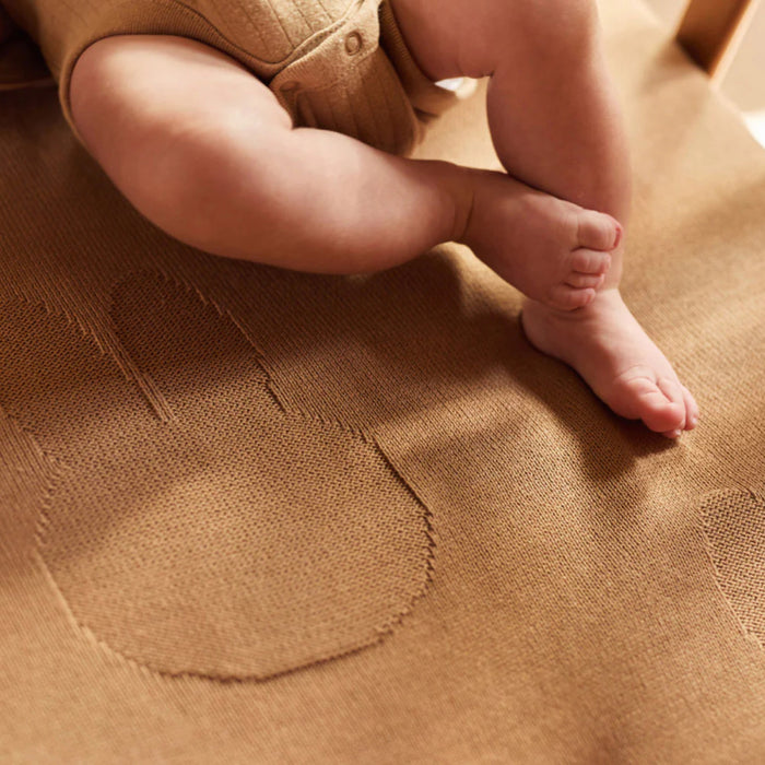 Jollein - Deken Wieg 75x100cm Miffy Biscuit/Velvet (TOG 1)