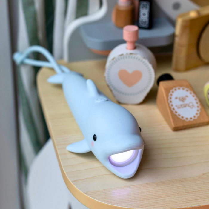 Rabbit & Friends - Dolphin Silicone Flashlight