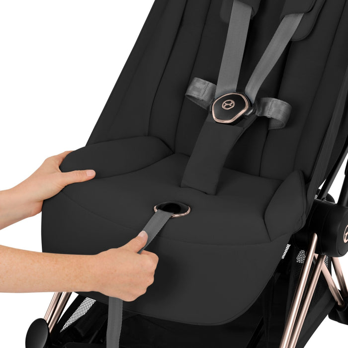 Cybex - COYA Comfort Rosegold Sepia Black | black
