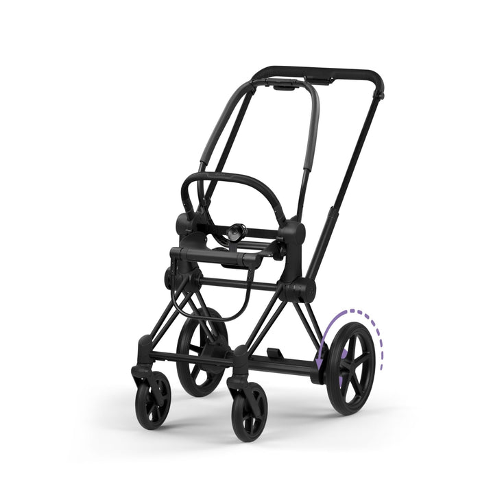 Cybex - E-PRIAM Style Frame incl. Seat Hardpart Matt Black | black