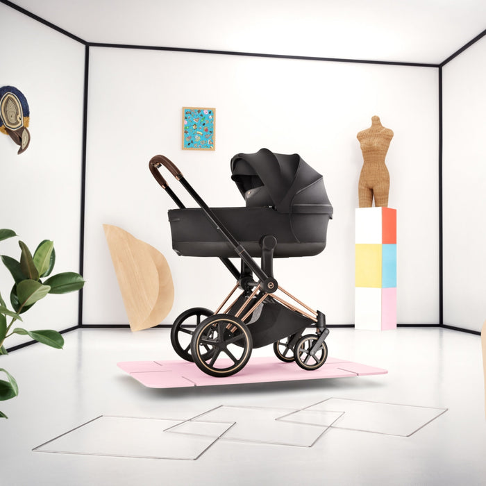 Cybex - PRIAM Style Foldable Carry Cot Sepia Black | black