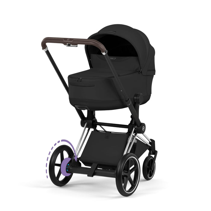 Cybex - PRIAM Style Foldable Carry Cot Sepia Black | black