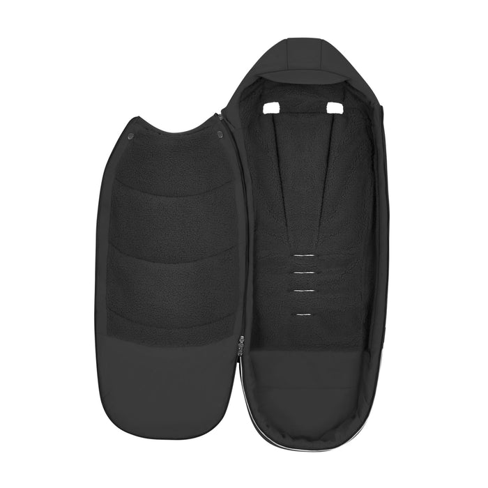 Cybex - NEW - Platinum Footmuff Sepia Black | black