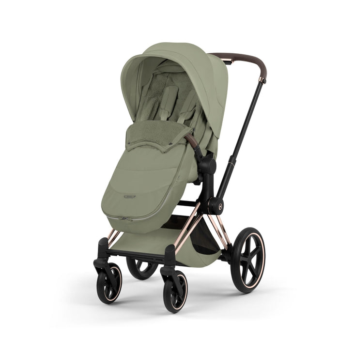 Cybex - Platinum Footmuff Sage Green | mid green