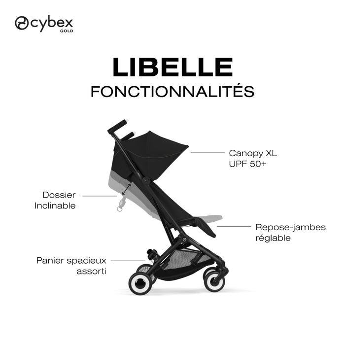 Cybex - NEW as of 03/26* - LIBELLE BLK Magic Black | black