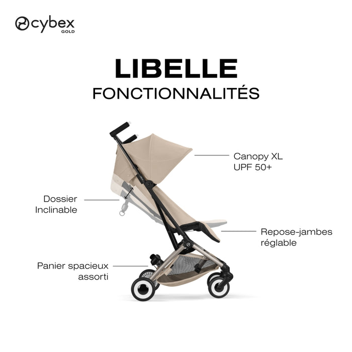 Cybex - NEW as of 03/26* - LIBELLE TPE Almond Beige | beige