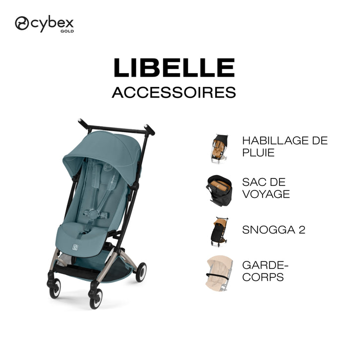Cybex - NEW as of 03/26* - LIBELLE TPE Stormy Blue | light blue