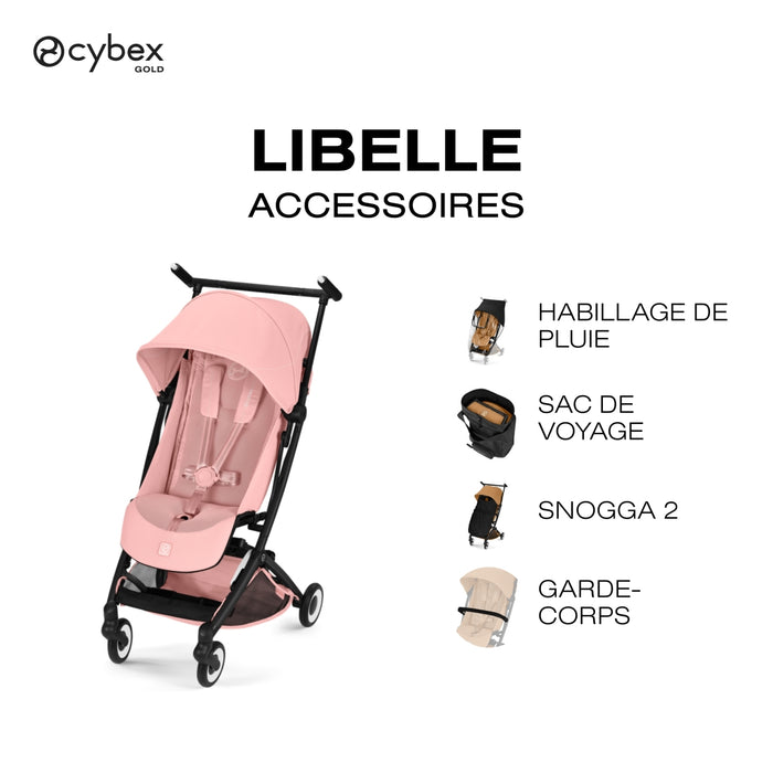 Cybex - NEW as of 03/26* - LIBELLE BLK Candy Pink | light pink
