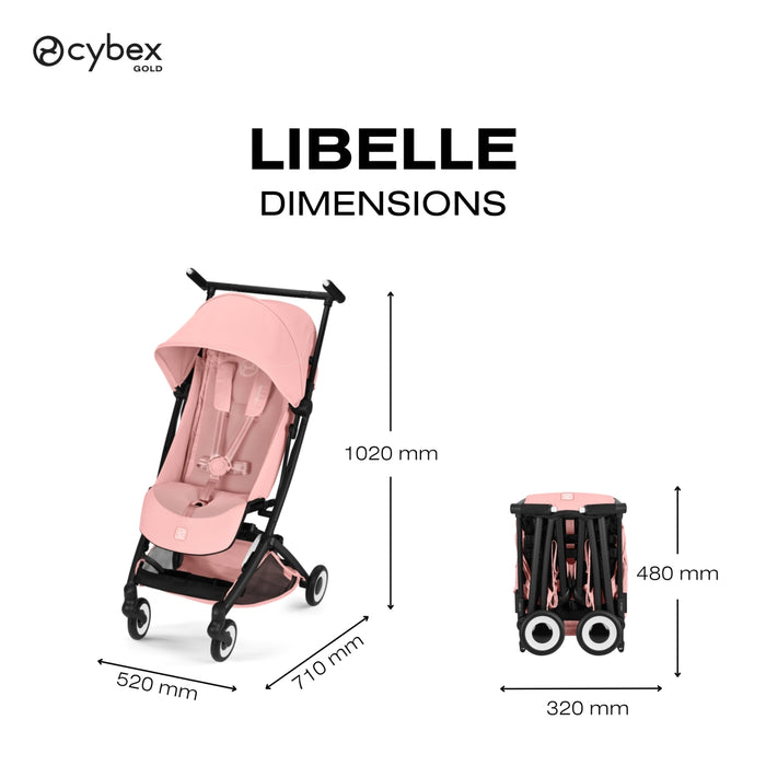 Cybex - NEW as of 03/26* - LIBELLE BLK Candy Pink | light pink