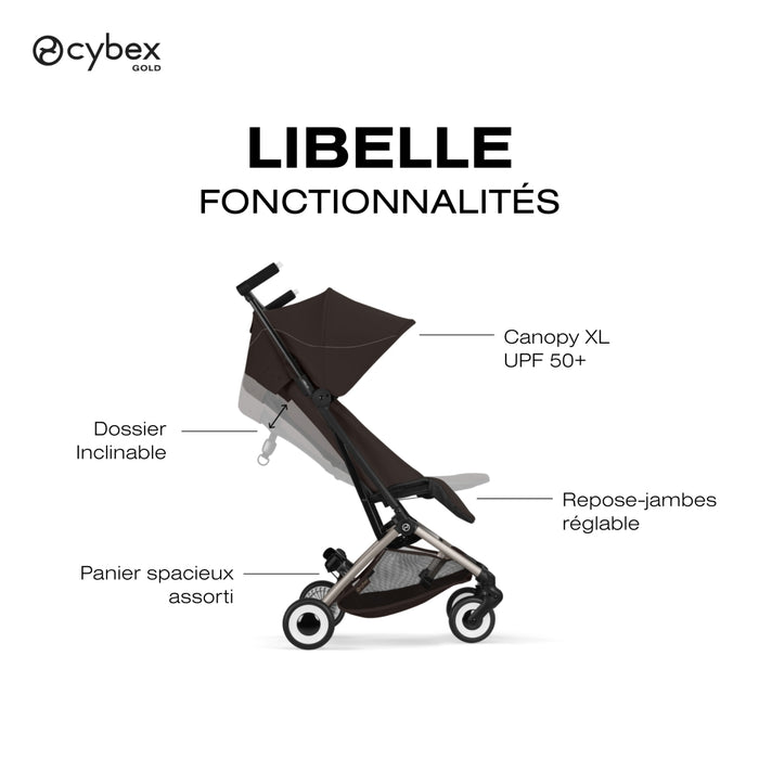Cybex - NEW as of 03/26* - LIBELLE TPE Chocolate Brown | brown
