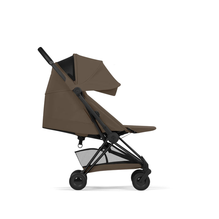Cybex - COYA Comfort Matt Black Coconut Brown | dark brown