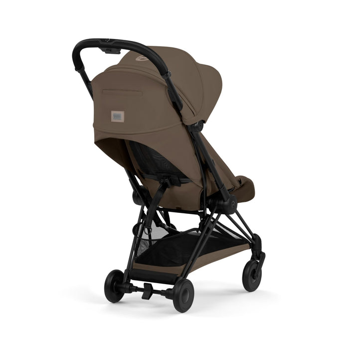 Cybex - COYA Comfort Matt Black Coconut Brown | dark brown
