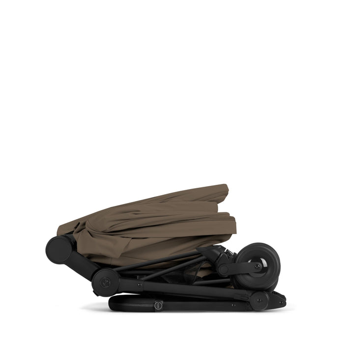 Cybex - COYA Comfort Matt Black Coconut Brown | dark brown